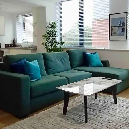 Ferienwohnung Luxury 2 Bed 2 Bath Flat Near Old Trafford Manchester Exterior foto